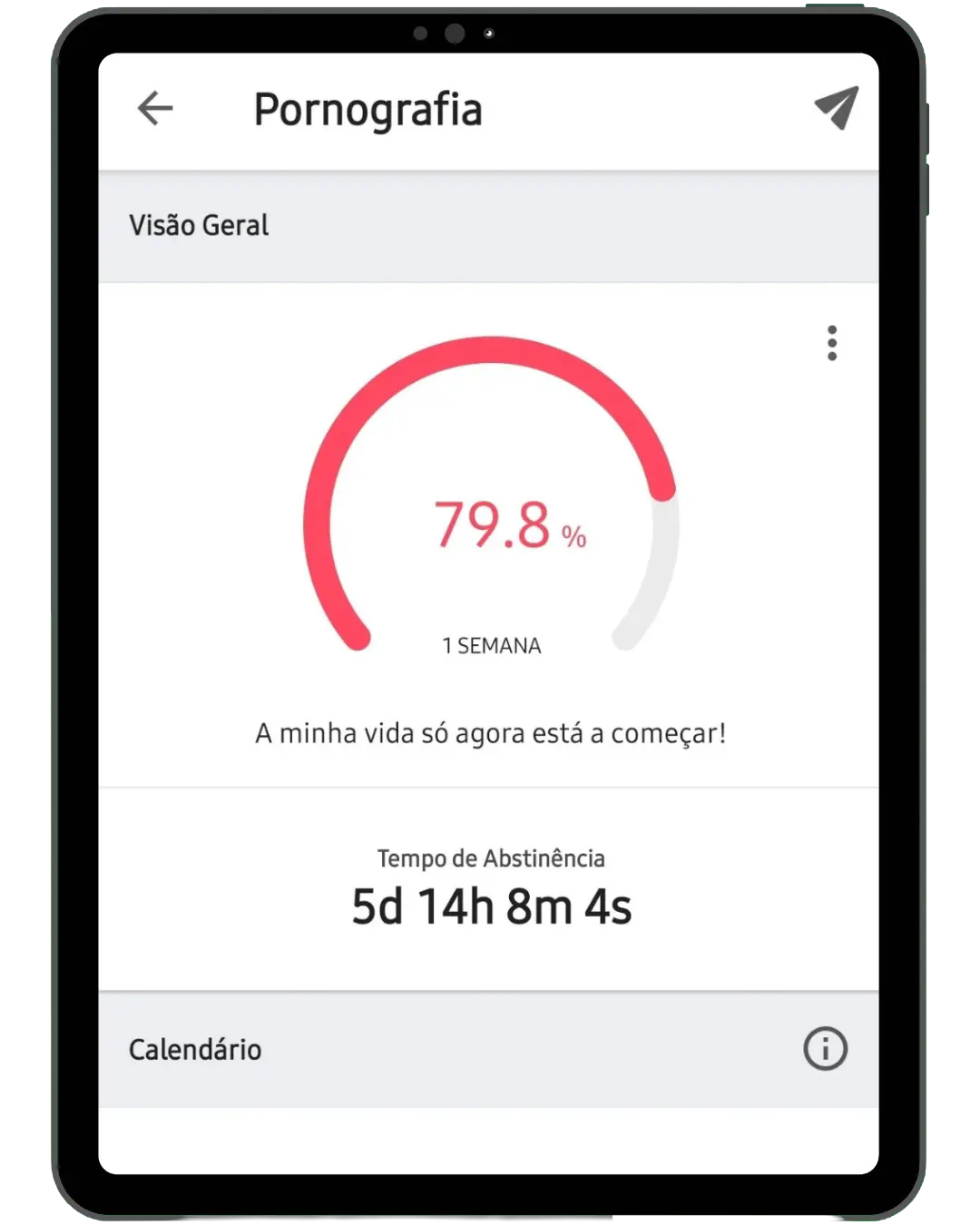 App de progressão diária
